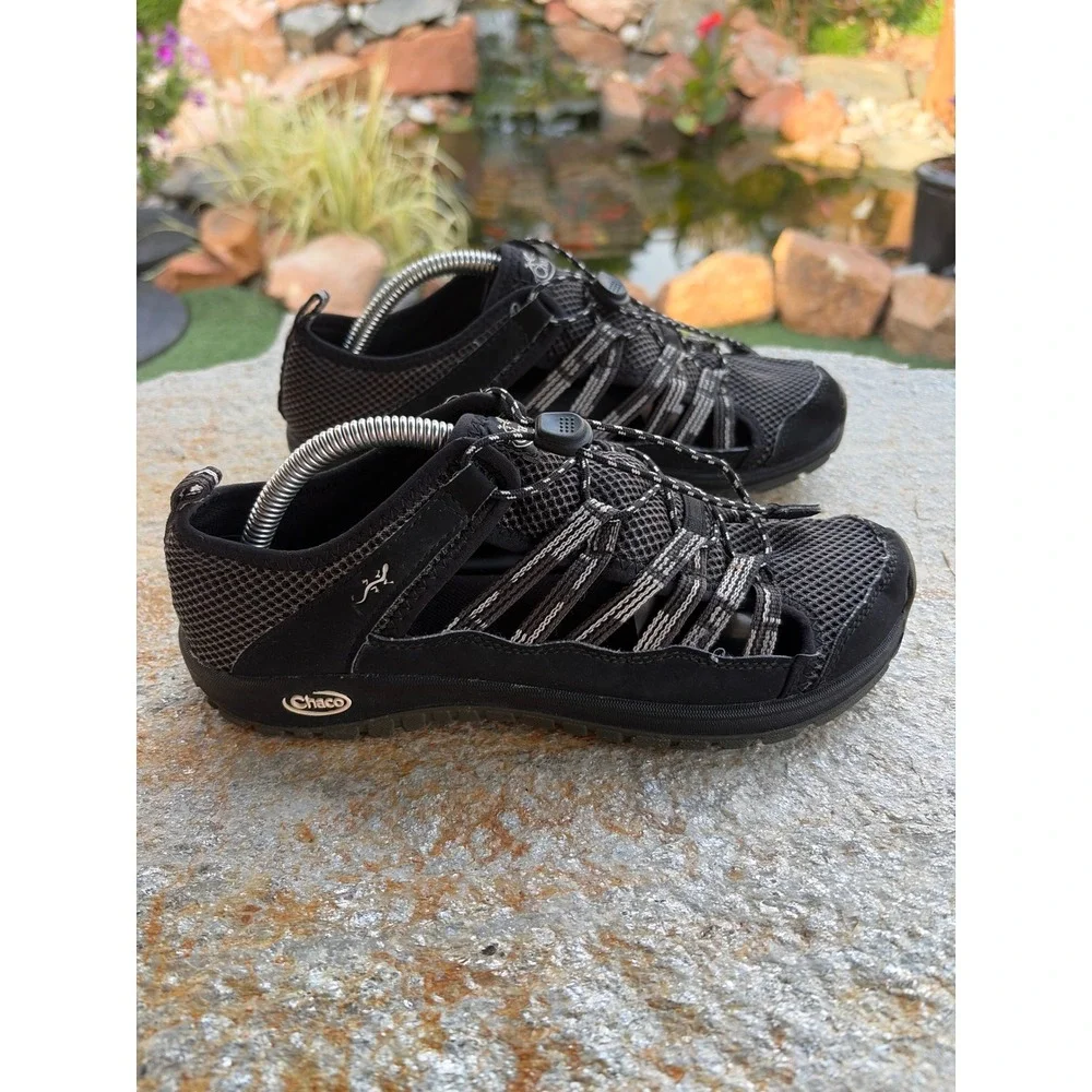 Chaco OutCross Evo Kids Junior Black Water Shoes Hiking Sandals J180269 Size 5